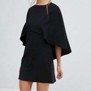 ASOS Cape Back Mini Shift Dress